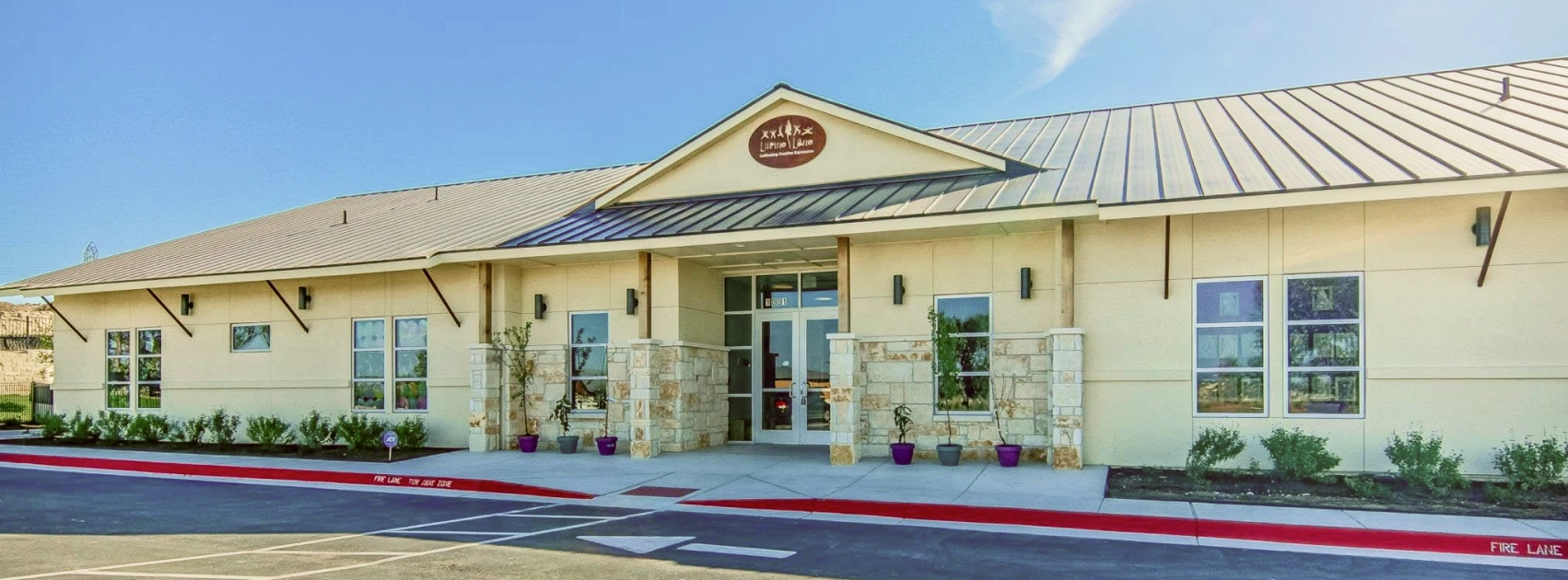 lupine lane preschool entrance 